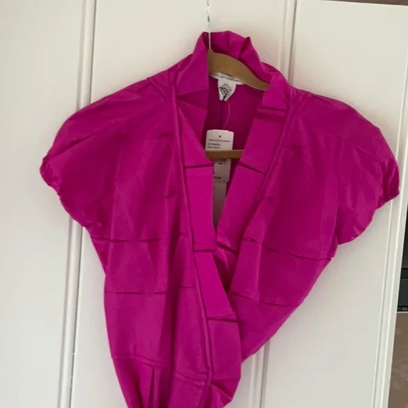 Diane Von Furstenberg | Dresses | Diane Von Furstenberg Hot Pink Wrap Dress  | Poshmark